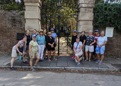 A group on the private Grimke Sisters Tour in Charleston, SC